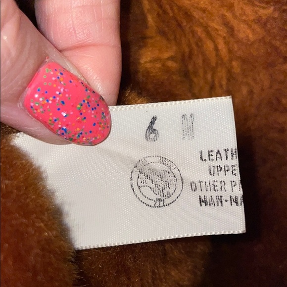 Vintage 70’s British Tan Brown Leather Knee-High Boots Sz 6 - Picture 4 of 6